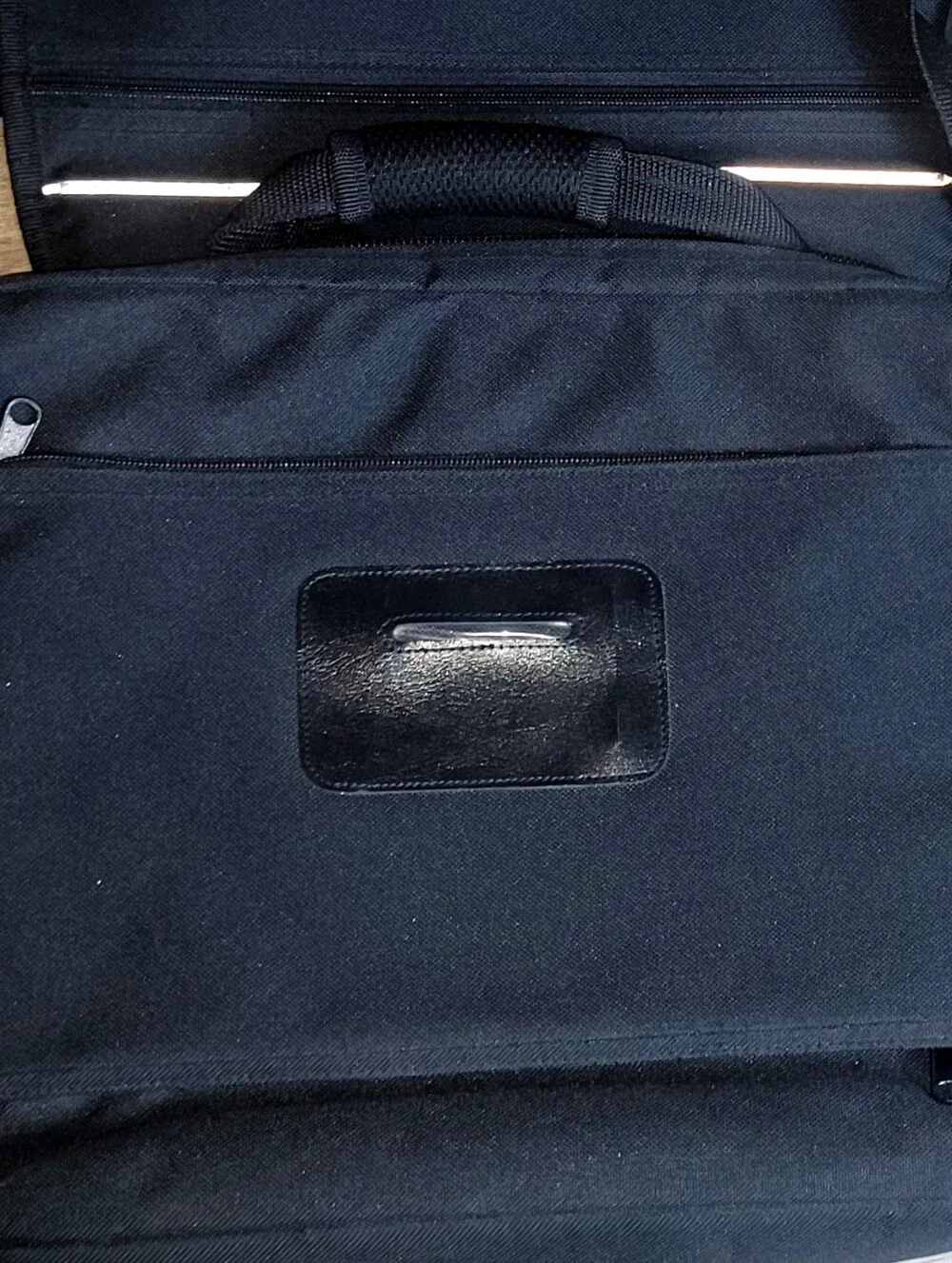 Overland Black Messenger Bag for Men